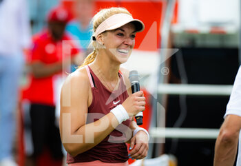 2022-06-13 - Sabine Lisicki of Germany after the first qualifications round against Asia Muhammad of USA at the 2022 bett1Open WTA 500 tennis tournament on June 11, 2022 at Rot-Weiss Tennis Club in Berlin, Germany - TENNIS - WTA - 2022 BETT1OPEN - INTERNATIONALS - TENNIS