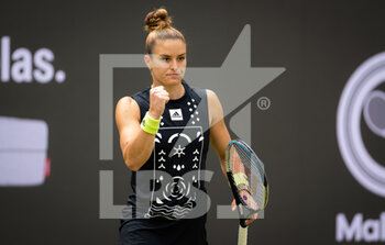 2022-06-14 - Maria Sakkari of Greece in action against Leolia Jeanjean of France during the first round of the 2022 bett1Open WTA 500 tennis tournament on June 14, 2022 at Rot-Weiss Tennis Club in Berlin, Germany - TENNIS - WTA - 2022 BETT1OPEN - INTERNATIONALS - TENNIS