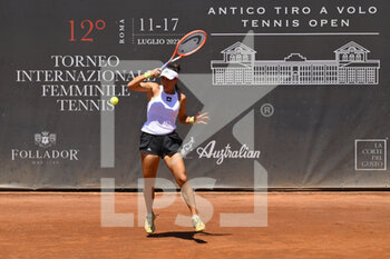 2022-07-15 - Tara Wurth (CRO) vs  Elina Avanesyan (RUS) during the Quarter Finals of the ITF W60+H, 15th July 2022, at Circolo Antico Tiro al Volo, Rome, Italy - W60 H ROME ANTICO TIRO AL VOLO TOURNAMENT - WOMEN - INTERNATIONALS - TENNIS