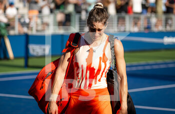 2022-08-30 - Andrea Petkovic of Germany after the first round of the US Open 2022, Grand Slam tennis tournament on August 30, 2022 at USTA National Tennis Center in New York, United States - TENNIS - US OPEN 2022 - WEEK 1 - INTERNATIONALS - TENNIS