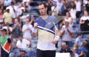 2022-08-31 - Andy Murray of Great Britain celebrates his victory during day 3 of the US Open 2022, 4th Grand Slam tennis tournament of the season on August 31, 2022 at USTA National Tennis Center in New York, United States - TENNIS - US OPEN 2022 - WEEK 1 - INTERNATIONALS - TENNIS