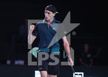 13/09/2022 - Hugo Humbert of France during the Open de Rennes 2022, ATP Challenger tennis tournament on September 13, 2022 at Le Liberte stadium in Rennes, France - TENNIS - OPEN DE RENNES 2022 - INTERNAZIONALI - TENNIS