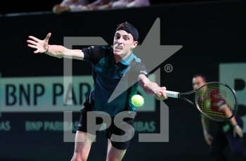 14/09/2022 - Hugo Humbert of France during the Open de Rennes 2022, ATP Challenger tennis tournament on September 14 2022 at Le Liberte stadium in Rennes, France - TENNIS - OPEN DE RENNES 2022 - INTERNAZIONALI - TENNIS