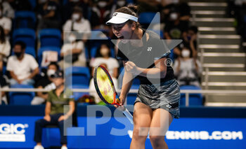 17/09/2022 - Himeno Sakatsume of Japan in action during the first qualifications round ahead of the 2022 Toray Pan Pacific Open WTA 500 tennis tournamen- Photo Rob Prange / SpainDPPI / DPPI - TENNIS - WTA - TORAY PAN PACIFIC OPEN - INTERNAZIONALI - TENNIS
