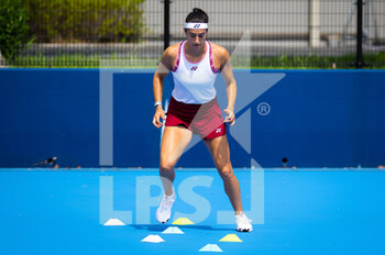 19/09/2022 - Caroline Garcia of France in action during the first round of the 2022 Toray Pan Pacific Open WTA 500 tennis tournament - TENNIS - WTA - TORAY PAN PACIFIC OPEN - INTERNAZIONALI - TENNIS