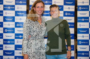 19/09/2022 - Elise Mertens of Belgium & Demi Schuurs of the Netherlands arrive at the players party of the 2022 Toray Pan Pacific Open WTA 500 tennis tournamen - TENNIS - WTA - TORAY PAN PACIFIC OPEN - INTERNAZIONALI - TENNIS