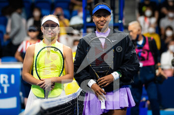 19/09/2022 - Daria Saville of Australia & Naomi Osaka of Japan in action during the first round of the 2022 Toray Pan Pacific Open WTA 500 tennis tournament - TENNIS - WTA - TORAY PAN PACIFIC OPEN - INTERNAZIONALI - TENNIS