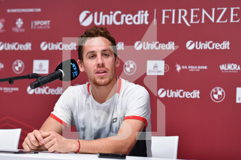 2022-10-12 - Press conference post-match of Roberto Carballes Baena of Spain - UNICREDIT FIRENZE OPEN - ROUND OF 16 - ROBERTO CARBALLES BAENA VS MATTEO BERRETTINI - INTERNATIONALS - TENNIS