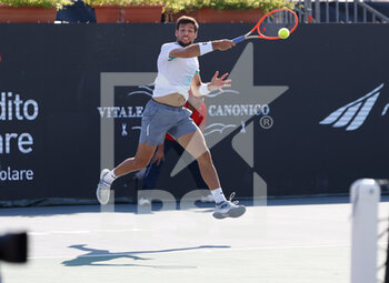 2022-10-18 - Bernabe Zapata Miralles of Spain   - ATP 250 (DAY2) - INTERNATIONALS - TENNIS