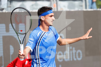 2022-10-19 - Lorenzo Sonego of Italy  - ATP 250 NAPLES  (DAY3) - INTERNATIONALS - TENNIS