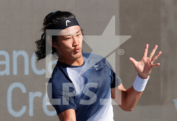 2022-10-20 - Zhizhen Zhang of China  - ATP 250 NAPLES  (DAY4) - INTERNATIONALS - TENNIS