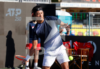 2022-10-20 - Zhizhen Zhang of China  - ATP 250 NAPLES  (DAY4) - INTERNATIONALS - TENNIS