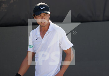2022-10-20 - Taro Daniel of Japan  - ATP 250 NAPLES  (DAY4) - INTERNATIONALS - TENNIS