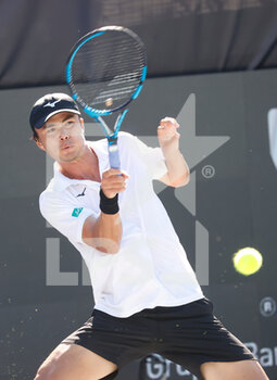 2022-10-20 - Taro Daniel of Japan  - ATP 250 NAPLES  (DAY4) - INTERNATIONALS - TENNIS