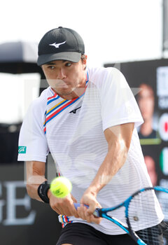 2022-10-21 - Taro Daniel of Japan  - ATP 250 NAPOLI QUARTER FINAL (DAY5) - INTERNATIONALS - TENNIS