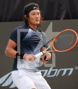2022-10-21 - Zhizhen Zhang of China  - ATP 250 NAPOLI QUARTER FINAL (DAY5) - INTERNATIONALS - TENNIS