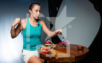 2022-10-15 - Belinda Bencic of Switzerland during a video shoot ahead of the 2022 WTA Guadalajara Open Akron WTA 1000 tennis tournament on October 15, 2022 in Guadalajara, Mexico - TENNIS - WTA - GUADALAJARA OPEN AKRON 2022 - INTERNATIONALS - TENNIS