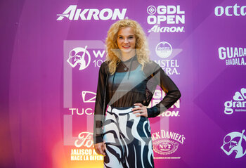 2022-10-15 - Katerina Siniakova of the Czech Republic on the red carpet ahead of the players party of the 2022 WTA Guadalajara Open Akron WTA 1000 tennis tournament on October 15, 2022 in Guadalajara, Mexico - TENNIS - WTA - GUADALAJARA OPEN AKRON 2022 - INTERNATIONALS - TENNIS