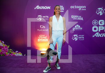 2022-10-15 - Maria Sakkari of Greece on the red carpet ahead of the players party of the 2022 WTA Guadalajara Open Akron WTA 1000 tennis tournament on October 15, 2022 in Guadalajara, Mexico - TENNIS - WTA - GUADALAJARA OPEN AKRON 2022 - INTERNATIONALS - TENNIS