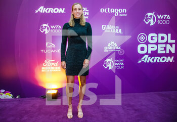2022-10-15 - Elise Mertens of Belgium on the red carpet ahead of the players party of the 2022 WTA Guadalajara Open Akron WTA 1000 tennis tournament on October 15, 2022 in Guadalajara, Mexico - TENNIS - WTA - GUADALAJARA OPEN AKRON 2022 - INTERNATIONALS - TENNIS