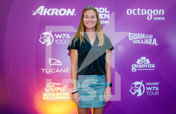 2022-10-15 - Marie Bouzkova of the Czech Republic on the red carpet ahead of the players party of the 2022 WTA Guadalajara Open Akron WTA 1000 tennis tournament on October 15, 2022 in Guadalajara, Mexico - TENNIS - WTA - GUADALAJARA OPEN AKRON 2022 - INTERNATIONALS - TENNIS