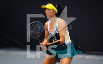 2022-10-17 - Ann Li of the United States in action during her first-round match at the 2022 WTA Guadalajara Open Akron WTA 1000 tennis tournament on October 17, 2022 in Guadalajara, Mexico - TENNIS - WTA - GUADALAJARA OPEN AKRON 2022 - INTERNATIONALS - TENNIS