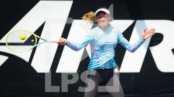2022-10-17 - Aliaksandra Sasnovich of Belarus in action during her first-round match at the 2022 WTA Guadalajara Open Akron WTA 1000 tennis tournament on October 17, 2022 in Guadalajara, Mexico - TENNIS - WTA - GUADALAJARA OPEN AKRON 2022 - INTERNATIONALS - TENNIS