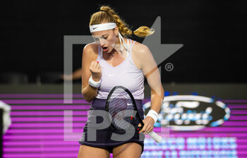 2022-10-17 - Petra Kvitova of the Czech Republic in action during the first round of the 2022 WTA Guadalajara Open Akron WTA 1000 tennis tournament on October 17, 2022 in Guadalajara, Mexico - TENNIS - WTA - GUADALAJARA OPEN AKRON 2022 - INTERNATIONALS - TENNIS
