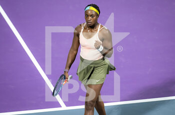 2022-10-17 - Sloane Stephens of the United States during her first-round match at the 2022 WTA Guadalajara Open Akron WTA 1000 tennis tournament on October 17, 2022 in Guadalajara, Mexico - TENNIS - WTA - GUADALAJARA OPEN AKRON 2022 - INTERNATIONALS - TENNIS
