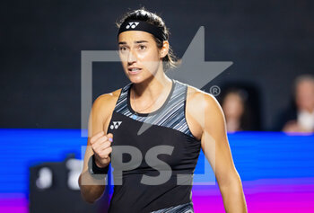 2022-10-18 - Caroline Garcia of France in action against Rebecca Marino of Canada during the second round of the 2022 WTA Guadalajara Open Akron WTA 1000 tennis tournament on October 18, 2022 in Guadalajara, Mexico - TENNIS - WTA - GUADALAJARA OPEN AKRON 2022 - INTERNATIONALS - TENNIS
