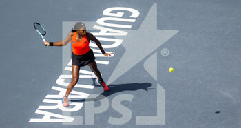 2022-10-20 - Coco Gauff of the United States in action against Martina Trevisan of Italy during the third round of the 2022 WTA Guadalajara Open Akron WTA 1000 tennis tournament on October 20, 2022 in Guadalajara, Mexico - TENNIS - WTA - GUADALAJARA OPEN AKRON 2022 - INTERNATIONALS - TENNIS
