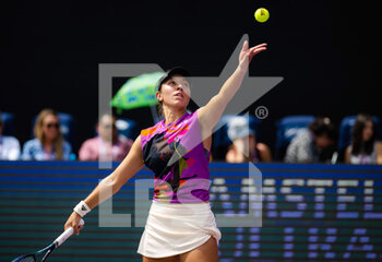 2022-10-20 - Jessica Pegula of the United States in action against Bianca Andreescu of Canada during the third round of the 2022 WTA Guadalajara Open Akron WTA 1000 tennis tournament on October 20, 2022 in Guadalajara, Mexico - TENNIS - WTA - GUADALAJARA OPEN AKRON 2022 - INTERNATIONALS - TENNIS