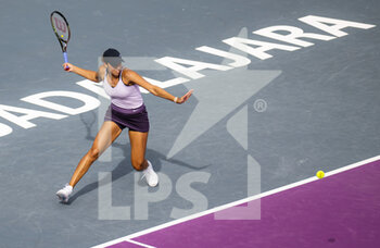 2022-10-20 - Madison Keys of the United States in action against Victoria Azarenka of Belarus during the third round of the 2022 WTA Guadalajara Open Akron WTA 1000 tennis tournament on October 20, 2022 in Guadalajara, Mexico - TENNIS - WTA - GUADALAJARA OPEN AKRON 2022 - INTERNATIONALS - TENNIS