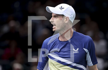 2022-10-31 - Andy Murray of Great Britain during day 1 of the Rolex Paris Masters 2022, ATP Masters 1000 tennis tournament on October 31, 2022 at Accor Arena in Paris, France - TENNIS - ROLEX PARIS MASTERS 2022 - INTERNATIONALS - TENNIS