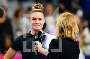 2022-11-04 - Maria Sakkari of Greece after the third round-robin match against Ons Jabeur of Tunisia at the 2022 WTA Finals Fort Worth tennis tournament on November 4, 2022 in Fort Worth, United States - TENNIS - 2022 WTA FINALS FORT WORTH - INTERNATIONALS - TENNIS