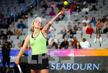 2022-11-05 - Elise Mertens of Belgium in action during her third round-robin doubles match at the 2022 WTA Finals Fort Worth tennis tournament on November 5, 2022 in Fort Worth, United States - TENNIS - 2022 WTA FINALS FORT WORTH - INTERNATIONALS - TENNIS