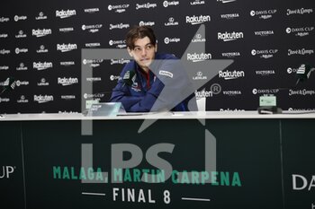 2022-11-24 - Tylor Fritz (USA) in press conference - DAVIS CUP FINALS - ITALY VS UNITED STATES - INTERNATIONALS - TENNIS