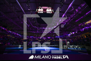 2022-12-11 - Before the Final of Milan Premier Padel P1 2022 at Allianz Cloud on December 12, 2022, in Milan, Italy. - PREMIER PADEL - FINALS - PADEL - TENNIS