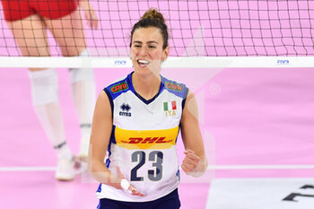 2022-05-22 - Happiness of Elena Perinelli (Italy) - TEST MATCH - WOMEN ITALY VS WOMEN BULGARIA - FRIENDLY MATCH - VOLLEYBALL