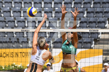 2022-06-17 - Sarah Pavan (CAN)  during the Beach Volleyball World Championships quarterfinals on 17th June 2022 at the Foro Italico in Rome, Italy. - BEACH VOLLEYBALL WORLD CHAMPIONSHIPS (QUARTERFINALS) - BEACH VOLLEY - VOLLEYBALL