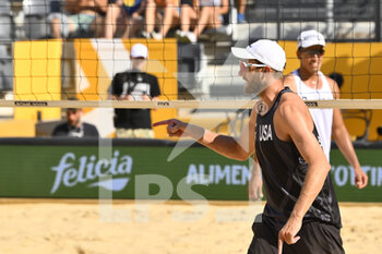 2022-06-18 - Renato/Vitor Felipe (BRA) vs  Shalk/Brunner during the Beach Volleyball World Championships semi-finals on 18th June 2022 at the Foro Italico in Rome, Italy. - BEACH VOLLEYBALL WORLD CHAMPIONSHIPS (SEMI-FINALS) - BEACH VOLLEY - VOLLEYBALL