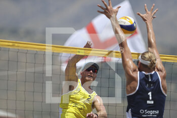 2022-07-03 - Volleyball World Beach Pro Tour semifinal, Stankevicius (Lituania) and Fuller (New Zealand) - VOLLEYBALL WORLD BEACH PRO TOUR 2022 - BEACH VOLLEY - VOLLEYBALL