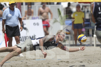 2022-07-03 - Volleyball World Beach Pro Tour semifinal,  Knasas (Lituania) in action - VOLLEYBALL WORLD BEACH PRO TOUR 2022 - BEACH VOLLEY - VOLLEYBALL
