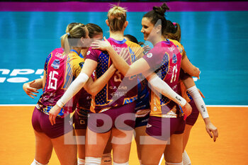 2022-03-09 - Happiness of Vero Volley Monza's players - QUARTER FINALS - VERO VOLLEY MONZA VS CARRARO IMOCO VOLLEY CONEGLIANO - CHAMPIONS LEAGUE WOMEN - VOLLEYBALL
