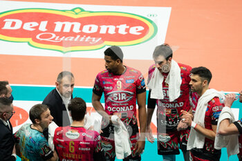 19/01/2022 - sir safety conad pubblicita del monte - QUARTI - SIR SAFETY CONAD PERUGIA VS KIOENE PADOVA - COPPA ITALIA - VOLLEY