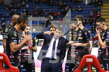 2022-01-16 - Time out of the Cucine Lube Civitanova team - QUARTI - CUCINE LUBE CIVITANOVA VS ALLIANZ MILANO - ITALIAN CUP - VOLLEYBALL