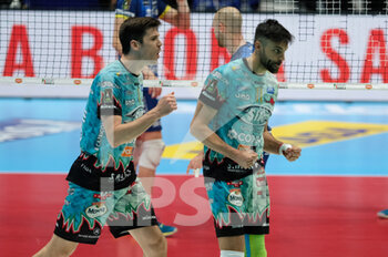 2022-03-06 - Exultation of Sebastian Sole - Sir Safety Conad Perugia and Matthew Anderson - Sir Safety Conad Perugia - FINAL - SIR SAFETY CONAD PERUGIA VS ITAS TRENTINO - ITALIAN CUP - VOLLEYBALL