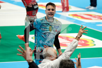 2022-03-06 - Exultation of Simone Giannelli - Sir Safety Conad Perugia - FINAL - SIR SAFETY CONAD PERUGIA VS ITAS TRENTINO - ITALIAN CUP - VOLLEYBALL