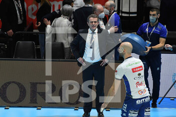 2022-03-06 - Angelo Lorenzetti Coach of Itas Trentino - FINAL - SIR SAFETY CONAD PERUGIA VS ITAS TRENTINO - ITALIAN CUP - VOLLEYBALL