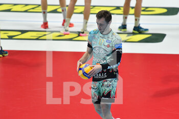 2022-03-06 - Oleh Plotnytskyi of Sir Safety Conad Perugia - FINAL - SIR SAFETY CONAD PERUGIA VS ITAS TRENTINO - ITALIAN CUP - VOLLEYBALL